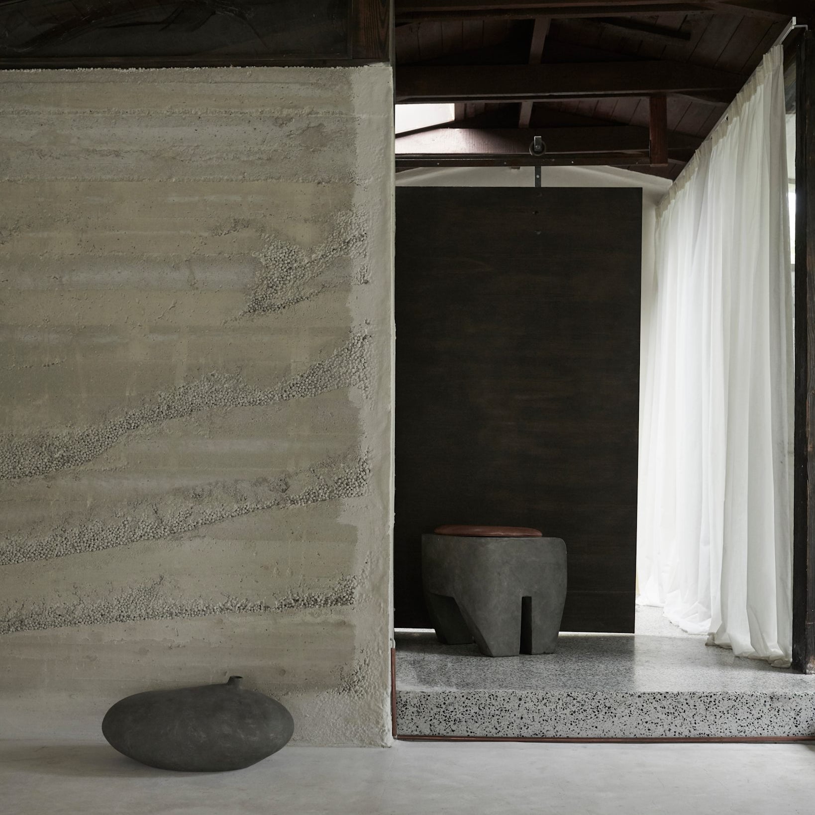 101 Copenhagen - Sculpt Stool Cushion - Leather - Cushion