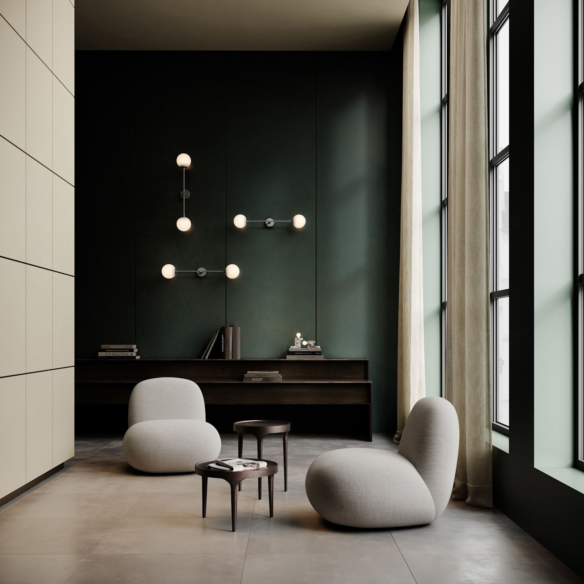 101 Copenhagen - Toe Chair, Flat - Taupe (Pallazo 163) - Lounge Chair