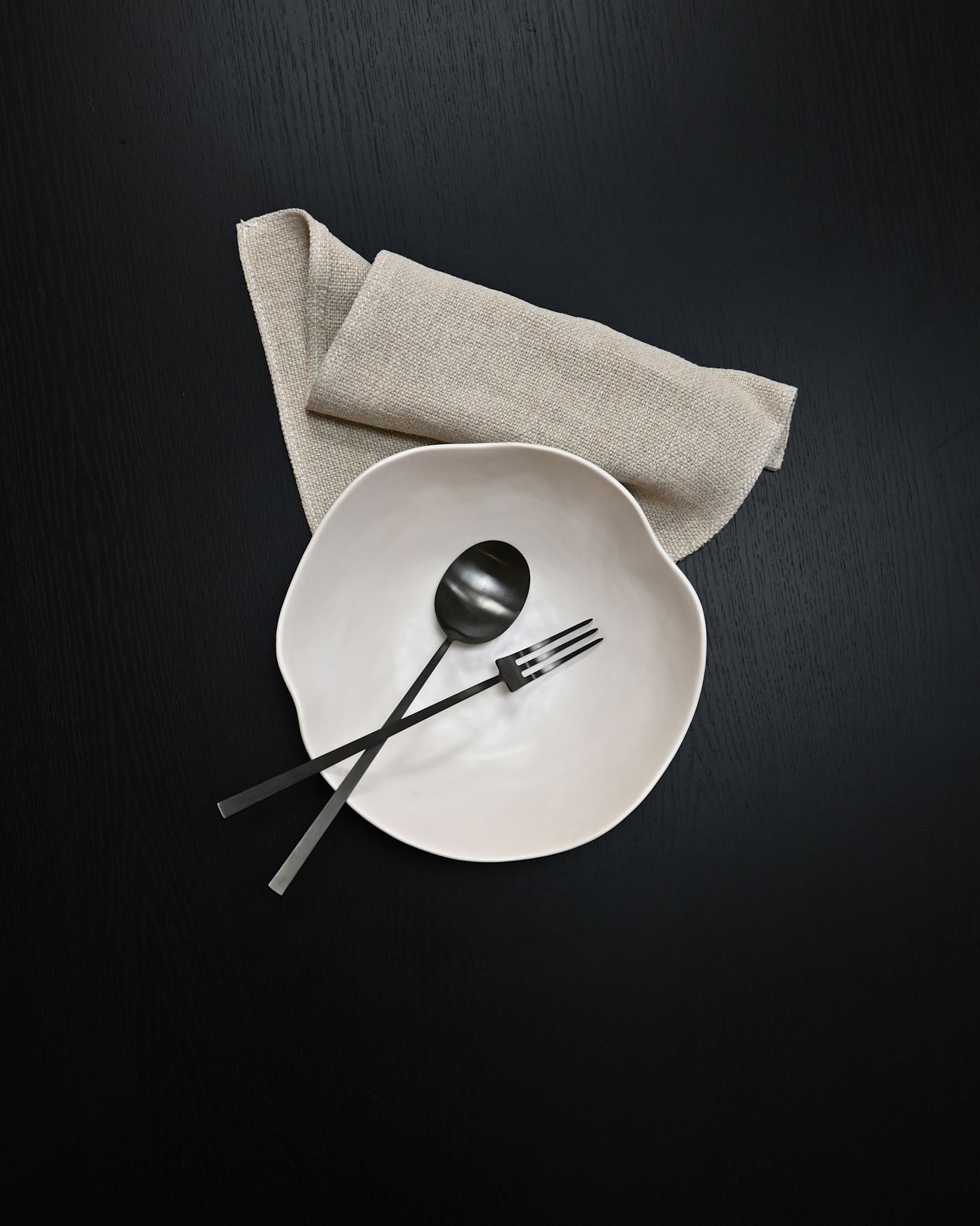 101 Copenhagen - Kogei Salad Servers - Black - Salad Servers