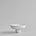 101 Copenhagen - Baburu Bowl, Medio - Bone White - Ceramic bowl